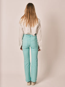 Jean bootcut mint BELLA